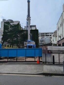 鉄筋材搬入