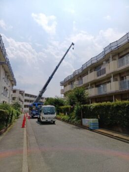 ガラ出し作業