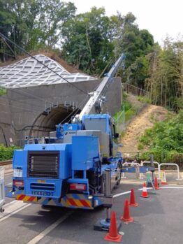 発生材搬出作業