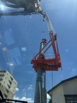 タワークレーン設置