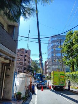 鉄筋材搬入