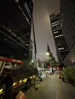 植栽搬入